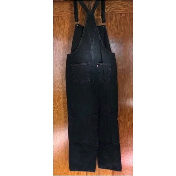NWT Levi’s Vintage Denim Overalls In Black Market - Picture 11 of 13